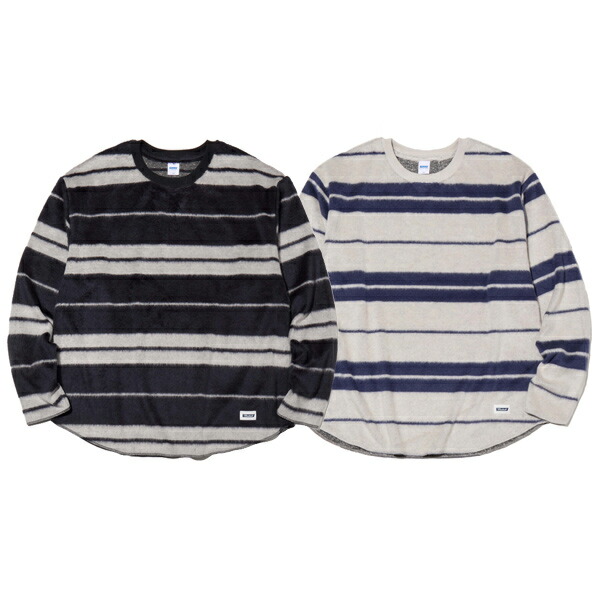 RADIALL ラディアル BAJA - CREW NECK T-SHIRT L/S シャギーロングスリーブ【17時まで即日送りとどける】【貨物輸送無料】