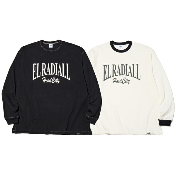 RADIALL ラディアル COLLEGE - CREW NECK T-SHIRT L/S ロングスリーブシャツ【17時まで即日送りとどける】【貨物輸送無料】