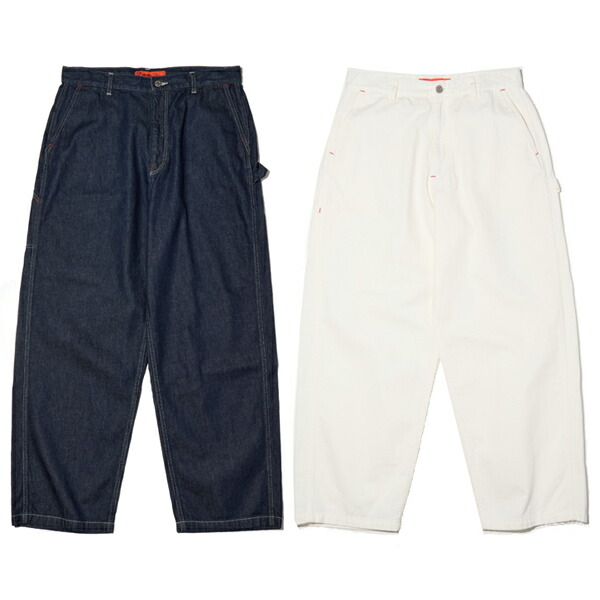 RADIALL/ラディアル CHEV - WIDE FIT CARPENTER PANTS【カーペンターパンツ】【17時まで即日送りとどける】