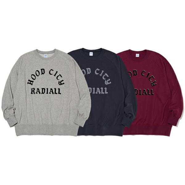 【SALE 30％off】RADIALL ラディアル BUNNY D - CREW NECK SWEATSHIRT L/S【17時まで即日送りとどける】【貨物輸送無料】