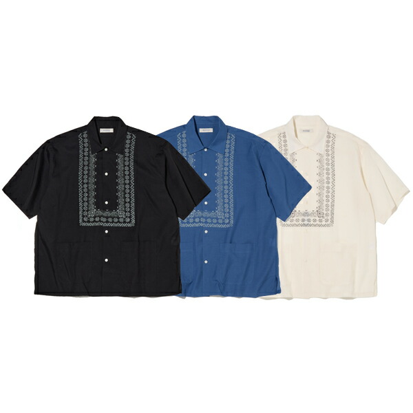 楽天市場】RADIALL ラディアル NATIVE LEI - OPEN COLLARED SHIRT S/S