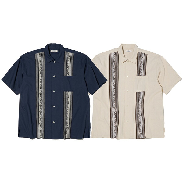 【SALE 30％off】RADIALL/ラディアル LINCOLN PARK - REGULAR COLLARED SHIRT S/S【レーヨンシャツ】【17時まで即日発送】