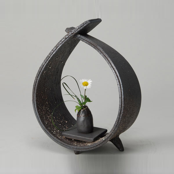 楽天市場】結び一輪 花入 信楽焼 陶器 花器 花瓶 彩り屋 : 彩り屋