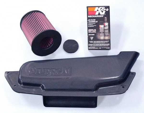 GruppeM RAM AIR SYSTEM CARBON DUCT INTAKE KIT V40 T4