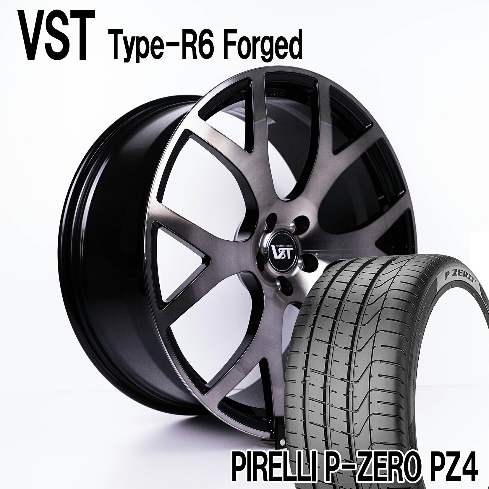 楽天市場】VOLVO ボルボ V60 S60 (ZB) VST Type-R6 Forged 19