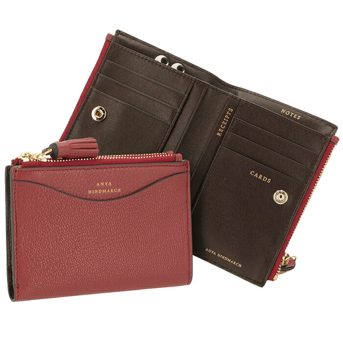 ANYA HINDMARCH 二つ折り財布 ココポップス 5050925201940 楽天市場】アニヤハインドマーチ 二つ折り財布 ココポップス