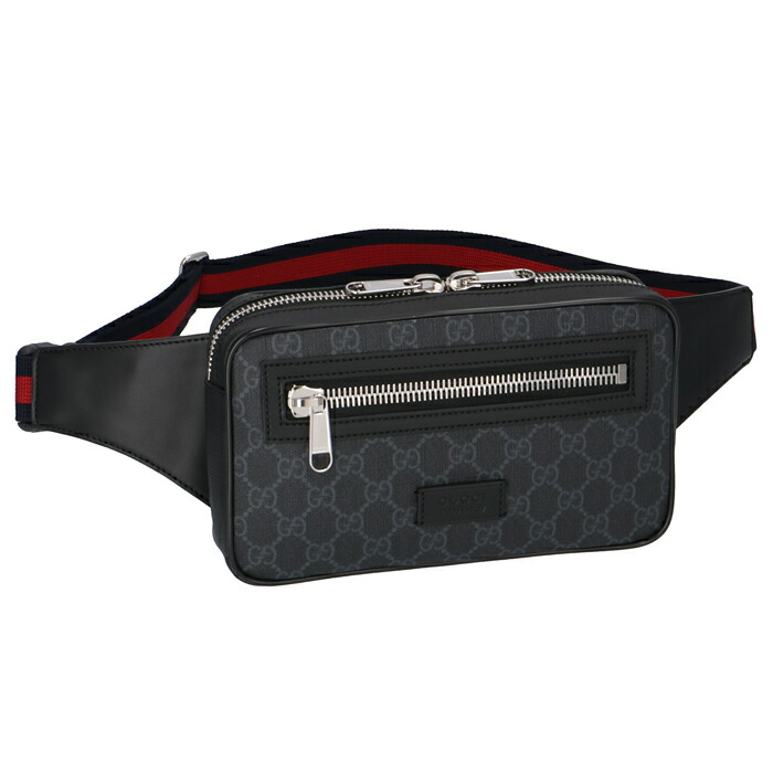 楽天市場 グッチ Gucci メンズ バッグ Ggスプリーム ベルトバッグ ショルダーバッグ ベージュ ブラック Khnyx 9772 お姉さんagehaブランドモール