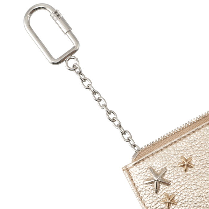 たしろ屋 新品Jimmy Choo NANCY UUR LIGHTGOLDMIXキーケース - 通販