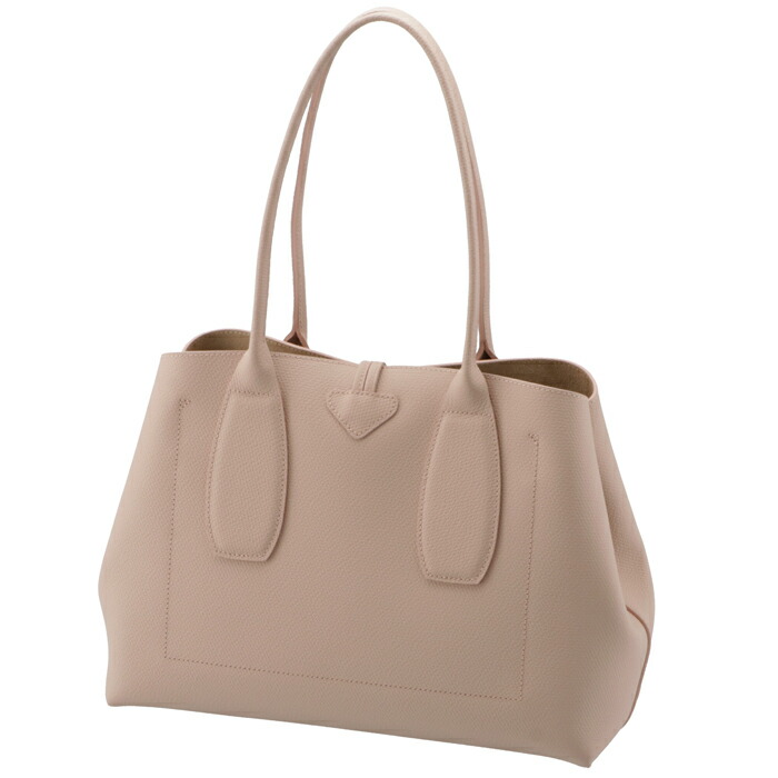 ロンシャン Longchamp 21年秋冬新作 トートバッグ ロゾ Roseau レザー ハンドバッグ ピンクベージュ系 Hpn 133 Linumconsult Co Uk