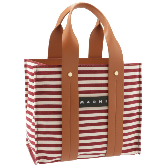 限定製作 楽天市場 マルニ Marni 2021年春夏新作 トートバッグ ストライプキャンバス Burton スモール ショッピングバッグ バーガンディ Shmp0048q0 P4171 Z2n61 母の日 お姉さんagehaブランドモール 2020正規激安 Hajoseppelt De