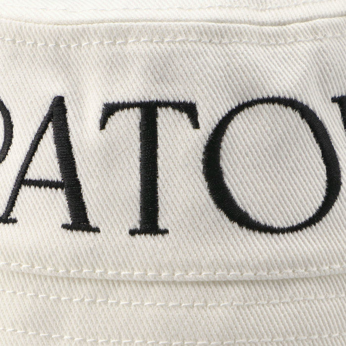 【楽天市場】パトゥ PATOU バケットハット ロゴ オーガニックコットン 帽子 2023年春夏新作 AC0270132 0001：お姉さん