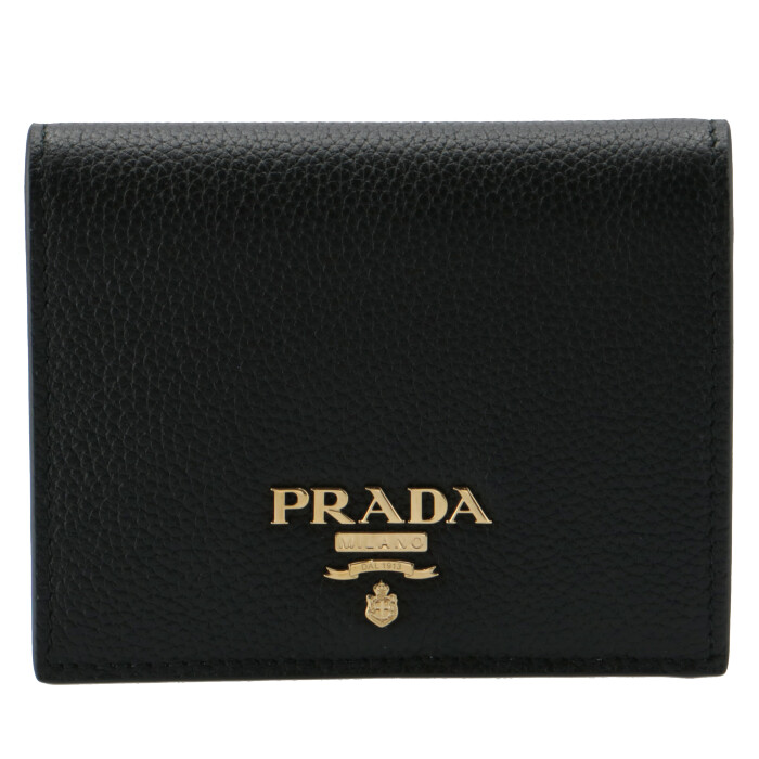 公式 プラダ Prada 21年春夏 財布 二つ折り カーフレザー ミニ財布 レディース ブラック ベージュ 1mv4 2bg5 Wcl 母の日 お姉さんagehaブランドモール 最安 Distribuidoradiogo Com Br