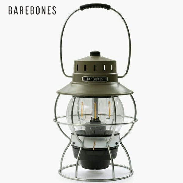 30%OFF Barebones Living Railroad Lantern レイルロードランタンLED 20230010 オリーブドラブ LEDランタン  ベアボーンズリビング 人気の