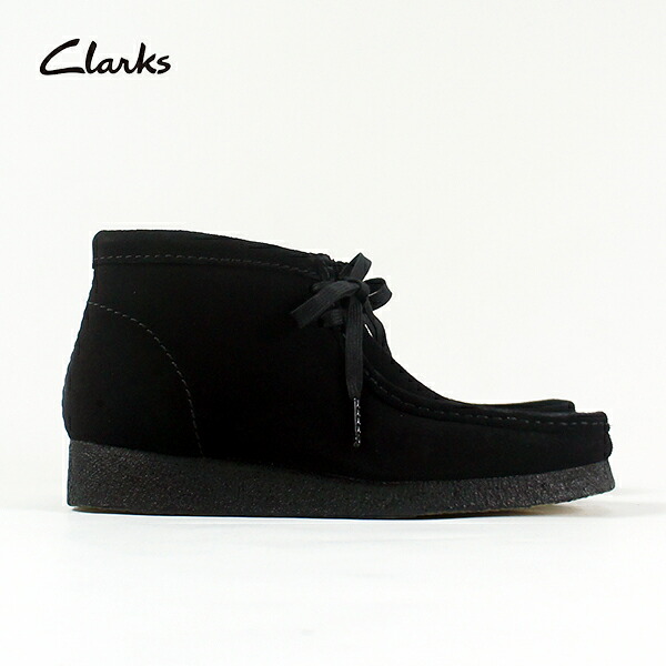 20%OFF引き換え証客体 / クラークス CLARKS / Wallabee Boot メンズ ワラビーブーツ / 黒いことスエードクロス / 129826155517 / CLARKS ORIGINALS