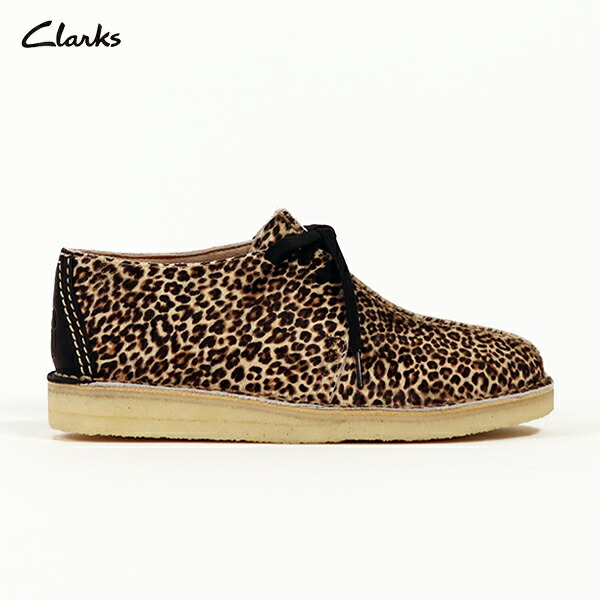 20%OFF引き換え証客体 / クラークス CLARKS / Desert Trek デザートトレック / 26185588 / ヒョウ柄 / センターシーム / レースアップシューズ / CLARKS ORIGINALS / メンズ / 2026春夏