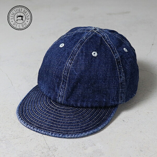 デコー DECHO / XX DENIM 6PANEL CAP BUCKLE / 2-1SD26 / デニム素材 / 6パネルキャップ / 綿100% / ベースボールキャップ / ユニセックス / 日本製 / 2026春夏