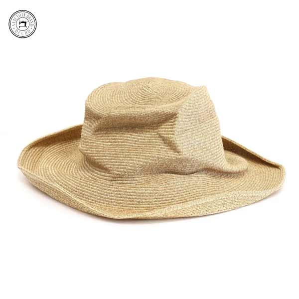 20%OFFクーポン対象 / デコー | DECHO | WASHI BRAID CRASH HAT 和紙ブレイドクラッシュハット | 4-7SD25 | 和紙 ハット 帽子 | ユニセックス | 日本製 | 2025春夏