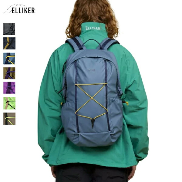 エリカー ELLIKER / Kiln Hooded Zip Backpack 22L キルン フード付きジップバックパック22L / 34000 / 防水生地 / 2025春夏 / 2025秋冬 / 2026春夏 新作