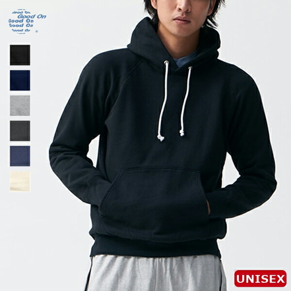 20%OFFクーポン券客体 / グッドオン GOOD ON / RAGLAN P/O HOOD SWEAT ラグランプルオーバーフードスウェット / GOBW2506 / 分かりやすい / 長袖 / 日本製 / ユニ一発やる