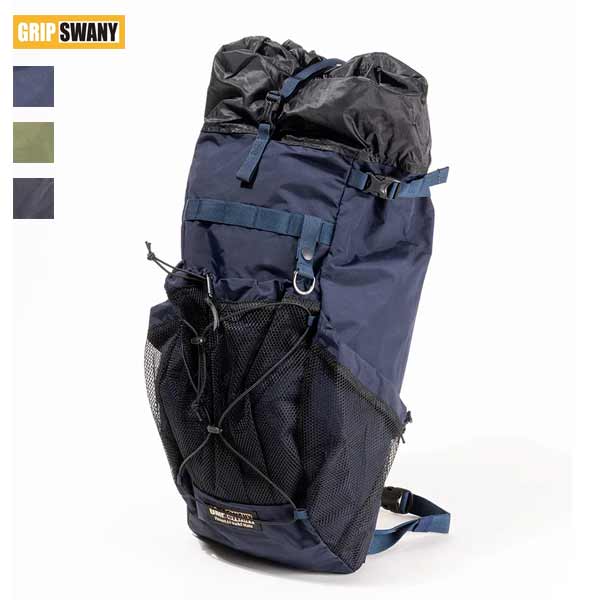 10%OFFクーポン対象 / グリップスワニー GRIP SWANY | GS ROLL PACK ロールパック | GSMB0033 | ロールトップ バックパック | キャンプ トレッキング タウンユース | 35L | 2025春夏