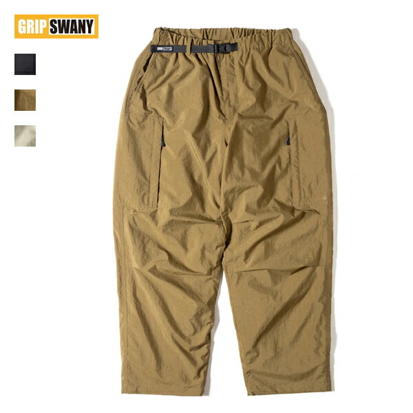 20%OFFクーポン対象 / グリップスワニー GRIP SWANY / BRUSHED MESH LINING FIELD PANTS / GSMP-070 / ワイドパンツ / 撥水加工 / 起毛メッシュ / 2025秋冬