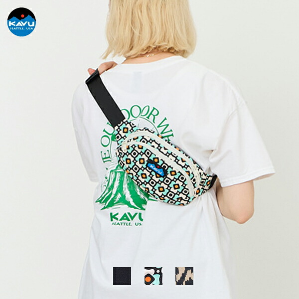 カブー KAVU / Canvas Spectactor キャンバススぺクテーター / 19810996 / ボディバッグ ウエストバッグ ショルダーバッグ ユニセックス / コットン / 2026春夏 / ネコポス配送