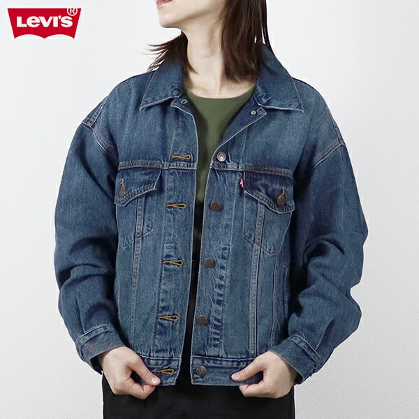 【新品同様美品】リーバイスXL WOMENS TRUCKER：デニムジャケット 楽天市場】【国内正規品】Levi's リーバイス レディース