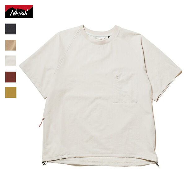 10%OFFクーポン対象 / ナンガ NANGA | DOT AIR? COMFY TEE | ドットエア コンフィー ティー | NW2411-1I904 | ユニセックス | 2024春夏