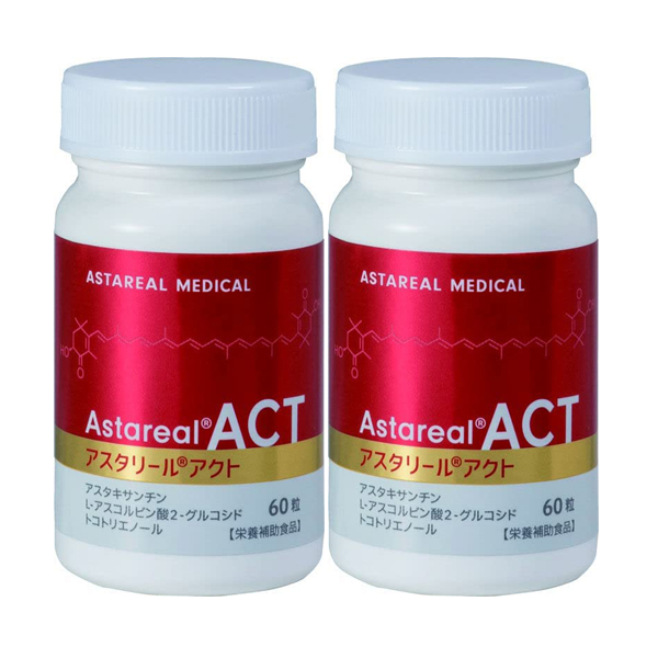 アスタリールact2 ６本 サプリメント アスタキサンチンの+aethiopien