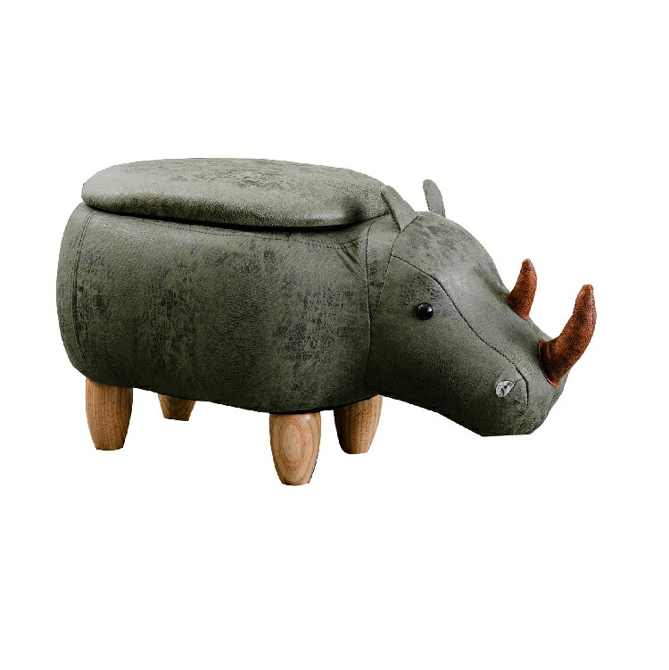 スツール サイ アニマル オットマン収納 アニマルスツール おしゃれ 椅子 組立かんたん 足置き コンパクト かわいい動物 玄関 リビング キッズ 子ども ブラウンー Lojascarrossel Com Br