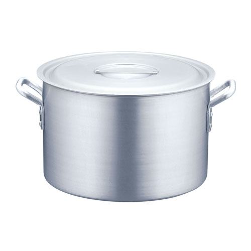 遠藤商事 TKG アルミ半寸胴鍋 アルマイト加工 目盛付 30cm AHV6230 AHV6230|ワンズマート店