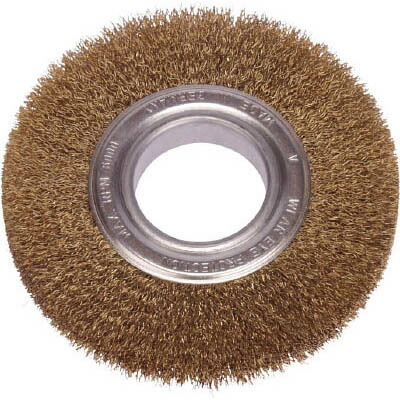 ＬＥＳＳＭＡＮＮ 366762 ホイルブラシ 200mm 0.3 真鍮メッキ鋼線