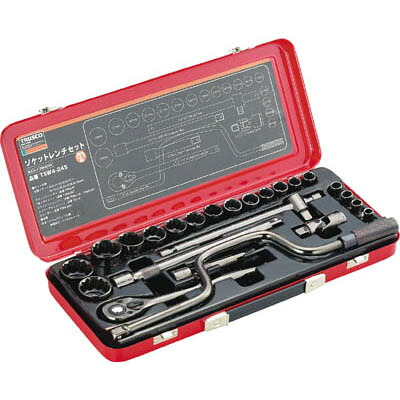 トラスコ中山 TSW4-24S ソケットレンチセット 差込角12.7mm 24S｜ワンズマート店