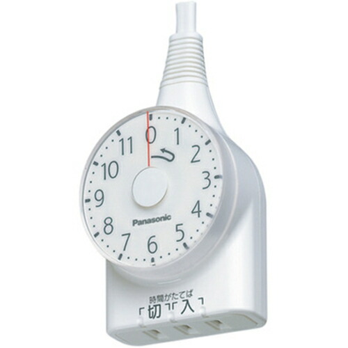 パナソニック　Panasonic　WH3111WP(ホワイト)　ダイヤルタイマー　11時間形　1ｍ　WH3111WP