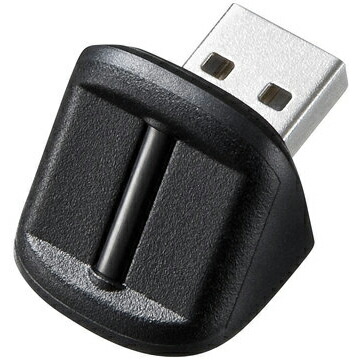 サンワサプライ FP-RD3 USB 小型指紋認証リーダー 最大10個登録可能 FPRD3