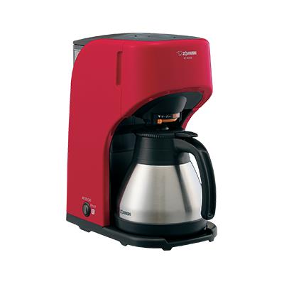 象印 ZOJIRUSHI EC-KV50-RA レッド コーヒーメーカー 珈琲通 ECKV50RA｜ワンズマート店