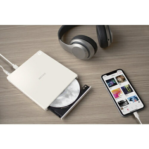 バッファロー(BUFFALO) RR-C1-WH ホワイト スマートフォン用CD