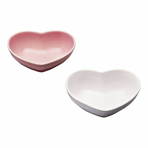 楽天市場】ルクルーゼ 皿 ハート・ディッシュ（S)（2個入り）ル