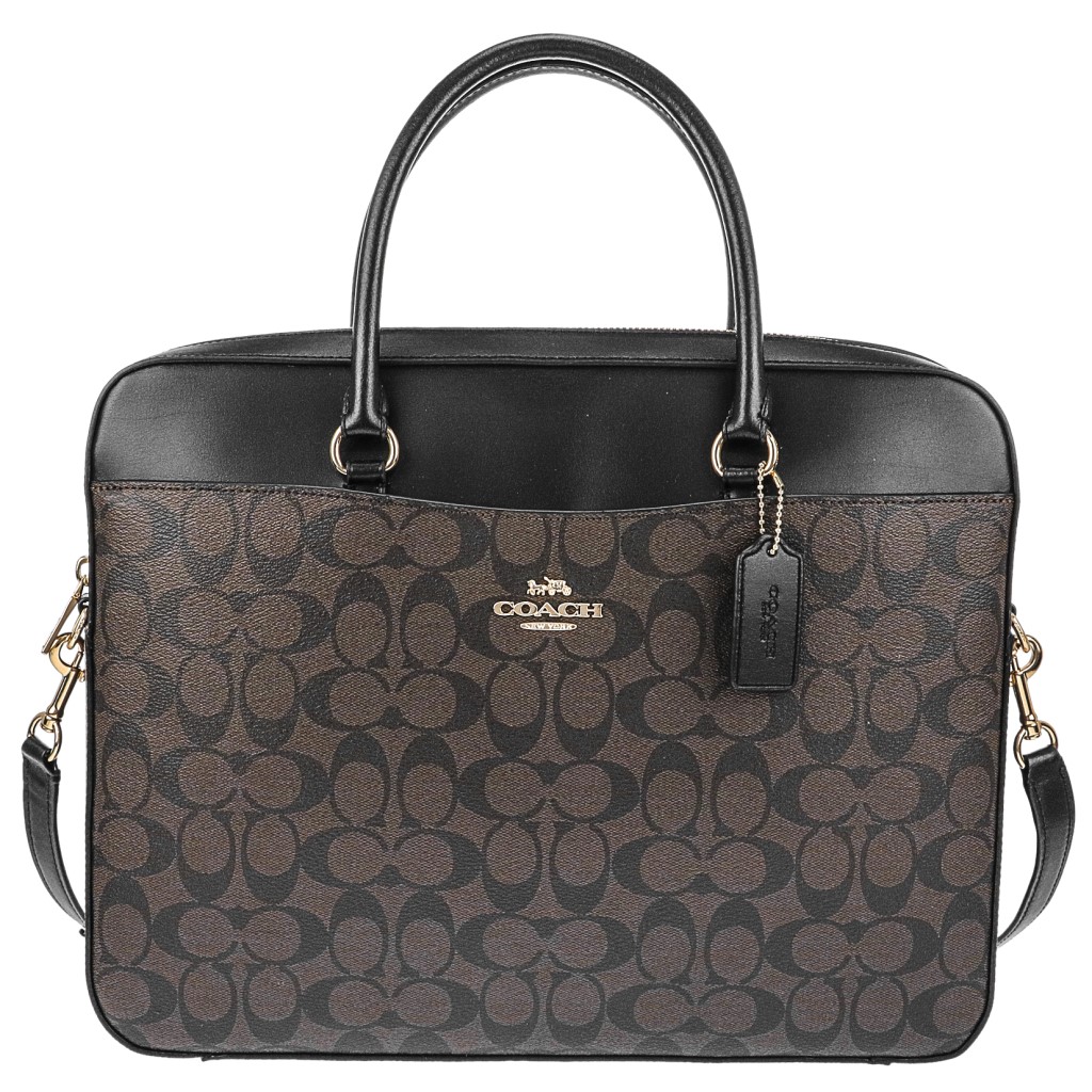 魅力的な Coach Outlet コーチアウトレット ビジネスバッグ レディース ブラウン ブラック F Imaa8 ワンズマート店 希少 Www Crostonconservatories Co Uk