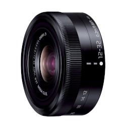 【長期保証付】パナソニック(Panasonic) LUMIX G VARIO 12-32mm/F3.5-5.6 ASPH./MEGA O.I.S. H-FS12032-K (ブラック) マイクロフォーサーズマウント 標準ズームレンズ｜ワンズマート店