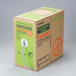 エレコム ELECOM LD-CT6/BU300/RS ブルー LD-CT6/BU/RSシリーズ LANケーブル 300m LDCT6BU300RS|ワンズマート店
