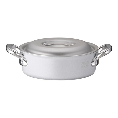 北陸アルミニウム ASTG301 業務用マイスターIH 外輪鍋 21cm｜ワンズマート店