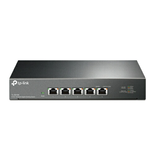 TP-Link(ティーピーリンク) TL-SX105 5ポート10G デスクトップスイッチ|ワンズマート店