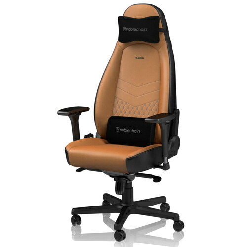 noblechairs ノーブルチェアーズ NBL-ICN-RL-CBK-SGL コニャック ICON - Real Leather NBLICNRLCBKSG|ワンズマート店