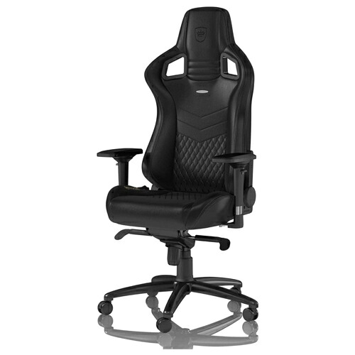 noblechairs ノーブルチェアーズ NBL-RL-BLA-002 ブラック EPIC - Real Leather ゲーミングチェア NBLRLBLA002|ワンズマート店