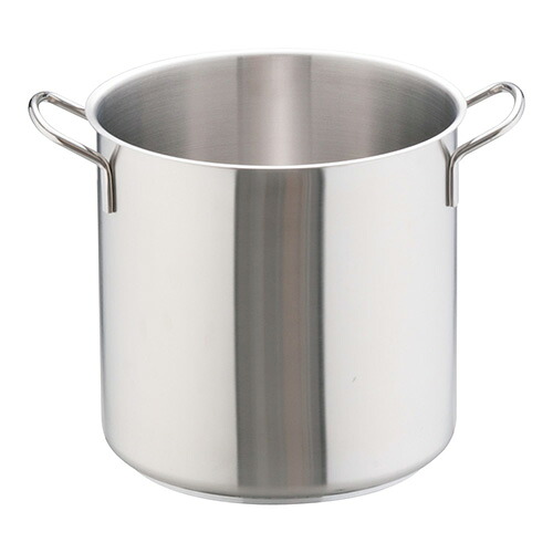 遠藤商事 インダクション18-8寸胴鍋 蓋無 32cm｜ワンズマート店 15,975円
