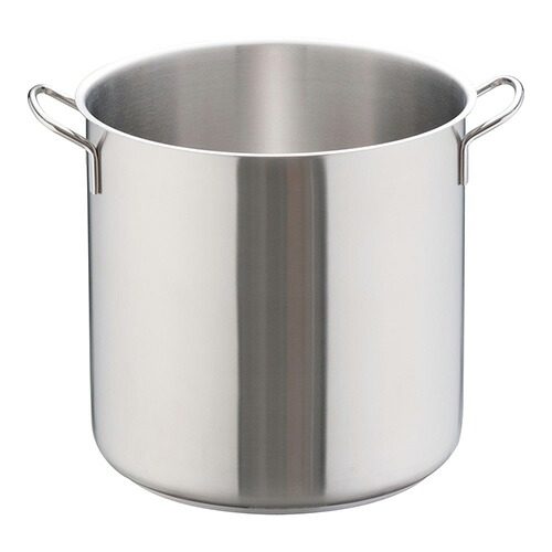 遠藤商事 インダクション18-8寸胴鍋 蓋無 40cm｜ワンズマート店