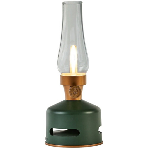 【長期保証付】Mori Mori MoriMori LED ランタンスピーカー S1 ORIGINAL GREEN ダークグリーン色 FLS-2101-DG