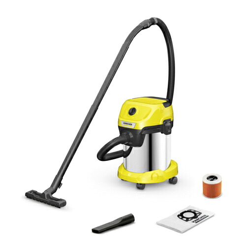 ケルヒャー KARCHER WD 3 S 乾湿両用バキュームクリーナー 1.628-145.0 WD3S｜ワンズマート店