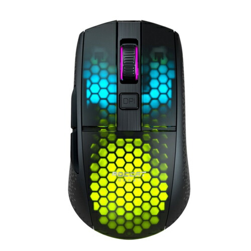 代引不可】 ROCCAT ロキャット ROC-11-430 Burst Pro Air ブラック ...